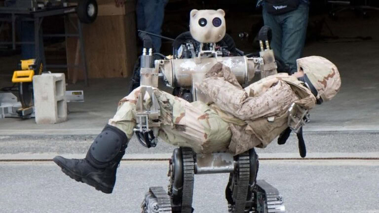 Esercito USA: robot soldato per il soccorso medico in zona di guerra