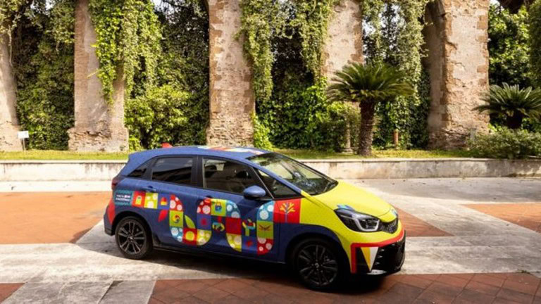 Honda Jazz compie 25 anni: la livrea speciale firmata dagli studenti IED