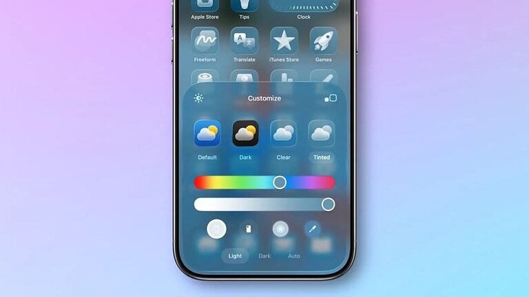 iOS 26: le icone si abbineranno al colore di iPhone e della custodia