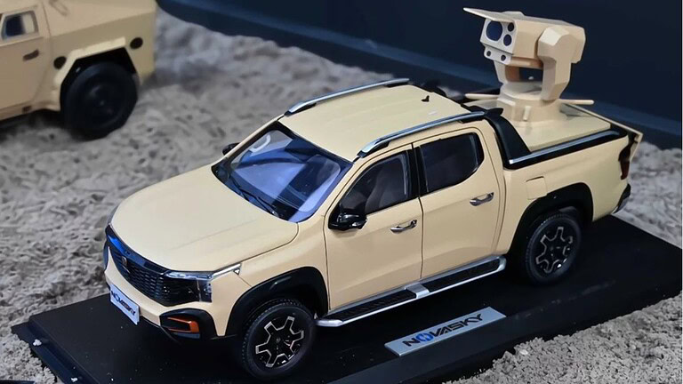 Cina: un laser anti-drone su un pickup, costa solo 9 euro a colpo