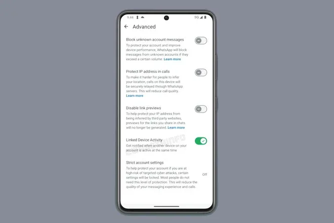 WhatsApp avvisa WhatsApp avviso accesso da altro dispositivo
