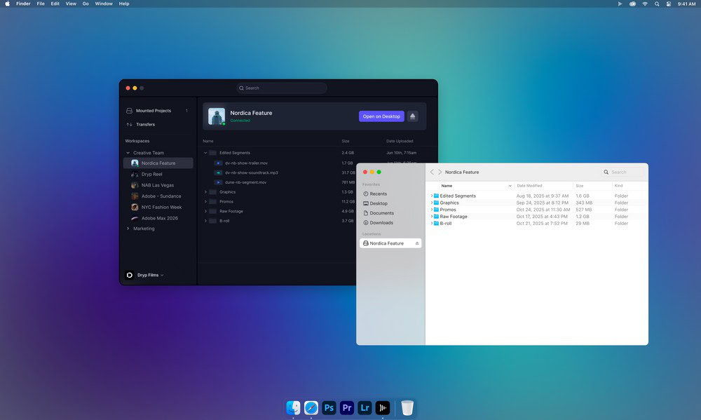 Frame.io Drive: Adobe rivoluziona il lavoro sui file video in cloud_2