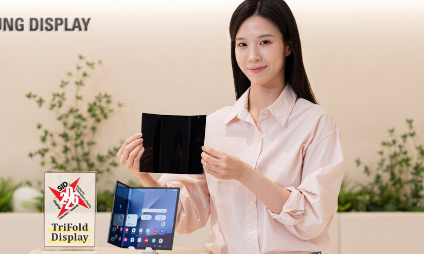 Samsung Galaxy Z TriFold vince il premio Display dell'anno 2026_1