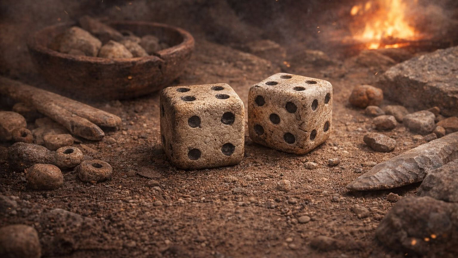 Dadi, scoperti i più antichi del mondo: hanno oltre 12.000 anni
