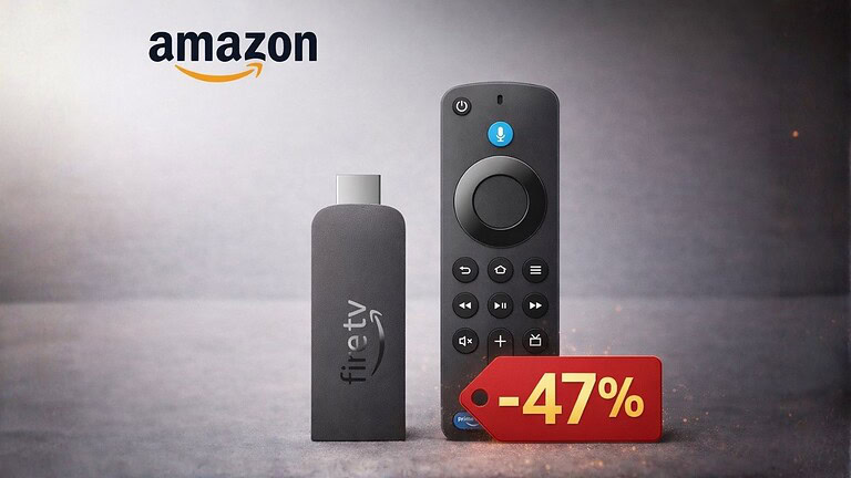 Fire TV Stick in offerta su Amazon: sconti fino al 47% su tutta la gamma