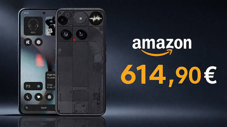Nothing Phone (3) crolla di prezzo su Amazon: sconto mai visto