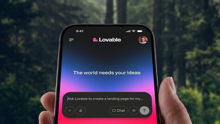 Lovable, l'app arriva su smartphone: il vibe coding su Android e iOS