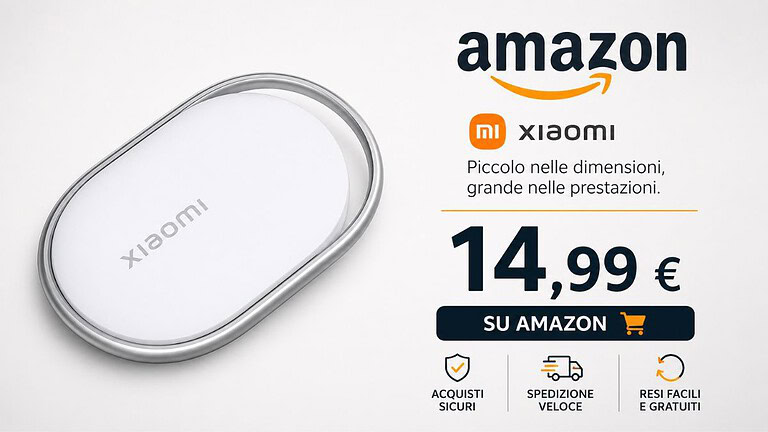 Xiaomi Smart Tag al minimo storico su Amazon: il prezzo è ridicolo