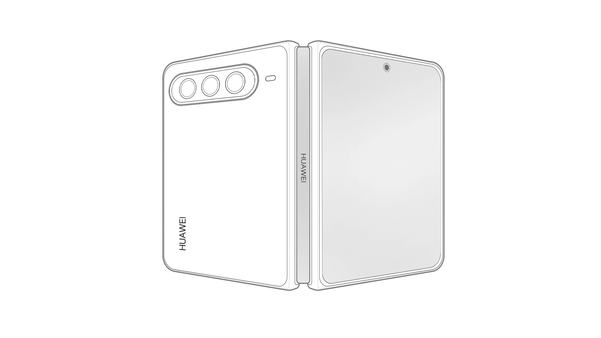 Huawei Pura Wide Fold sfiderà iPhone Ultra: le prime immagini sul web