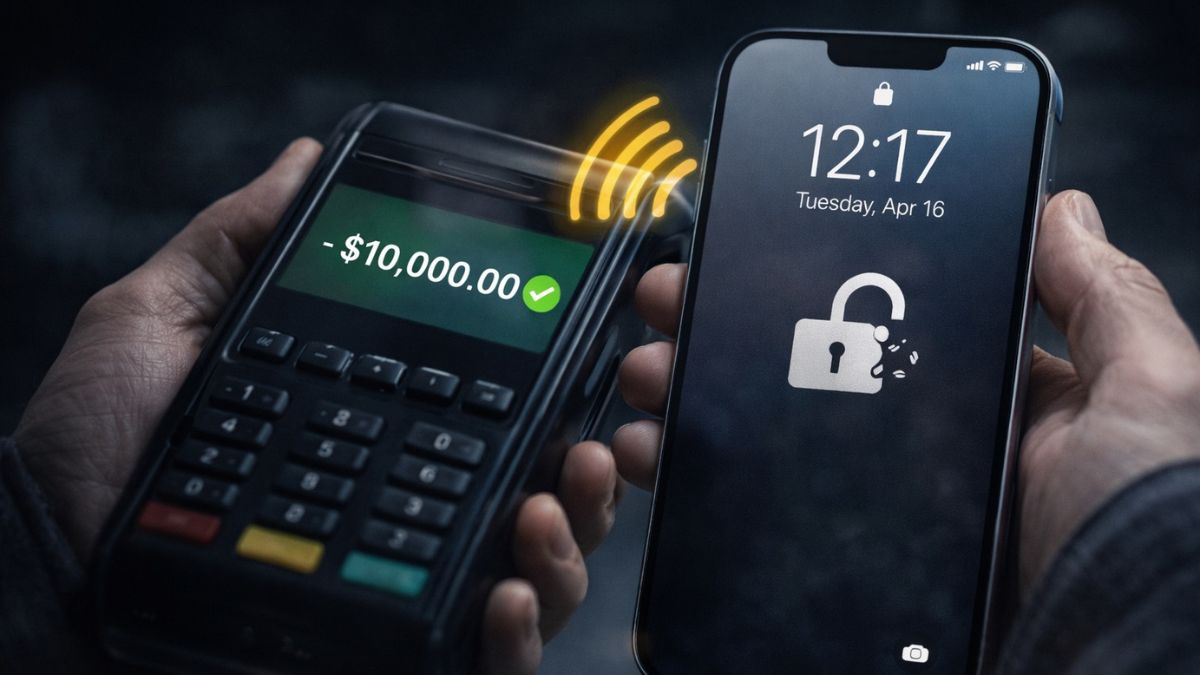 iPhone video mostra come si rubano 10.000 dollari con NFC da un dispositivo bloccato