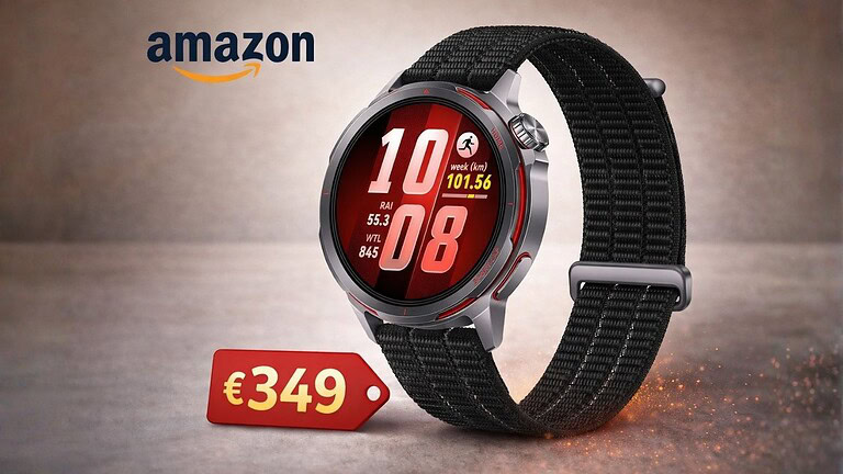 Huawei Watch GT Runner 2 al minimo storico su Amazon: ecco il prezzo