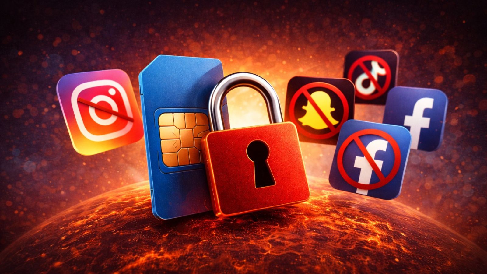 SIM con blocco social per i minori di 15 anni: si valuta la proposta