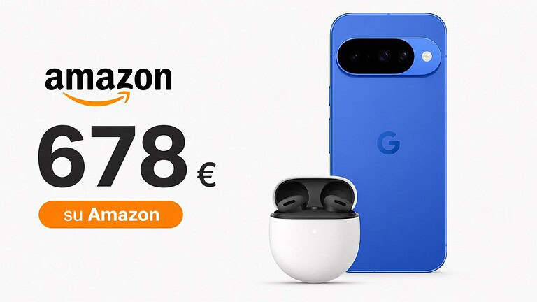 Google Pixel 10 e Buds 2a: il bundle su Amazon è praticamente un regalo