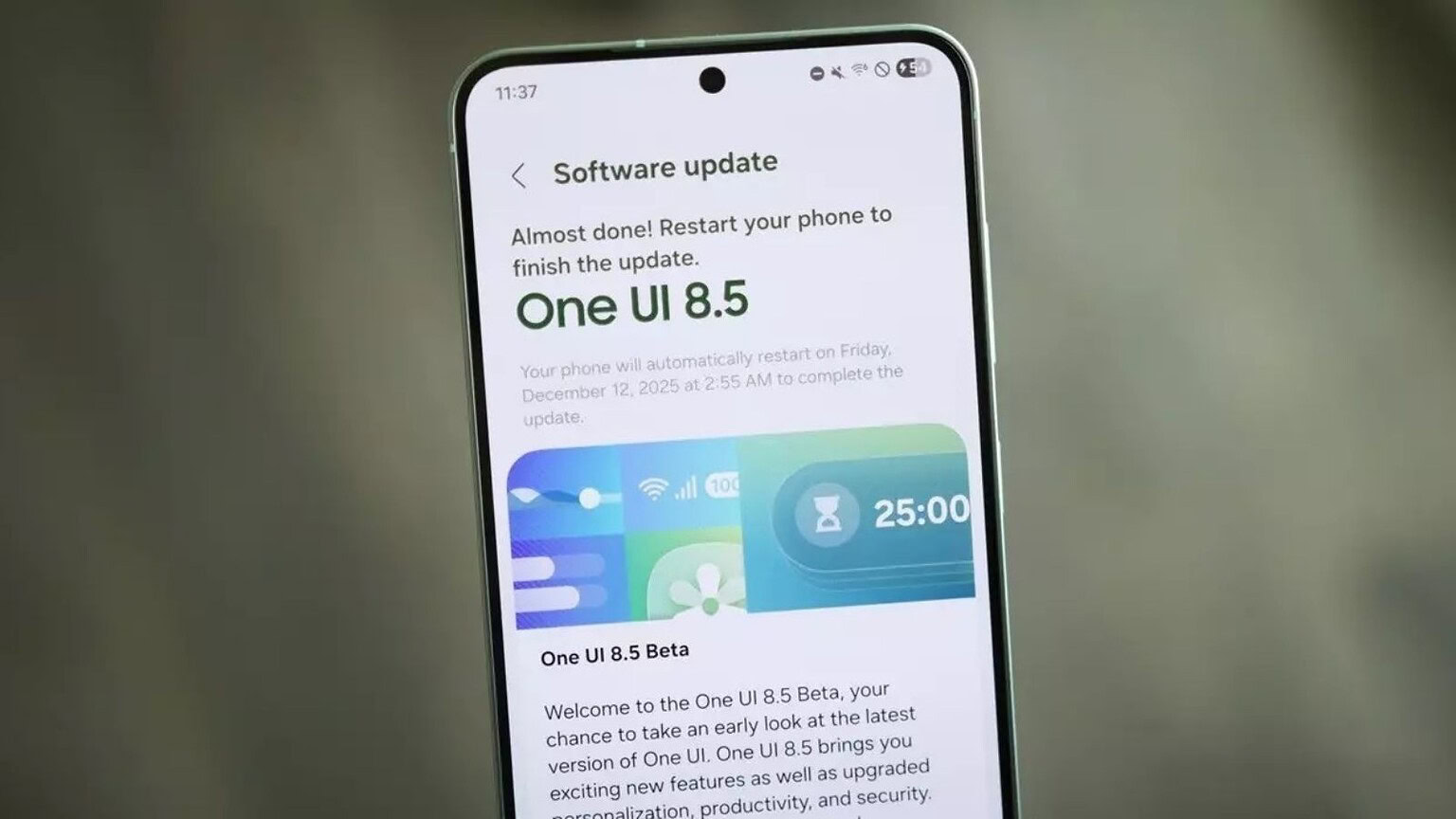 One UI 8.5 beta: Galaxy A36 entra per la prima volta nella storia