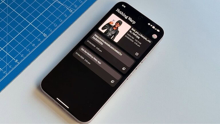 Nothing Warp: l'app per trasferire file senza perdere qualità