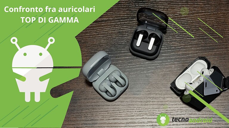 Copertina confronto auricolari premium