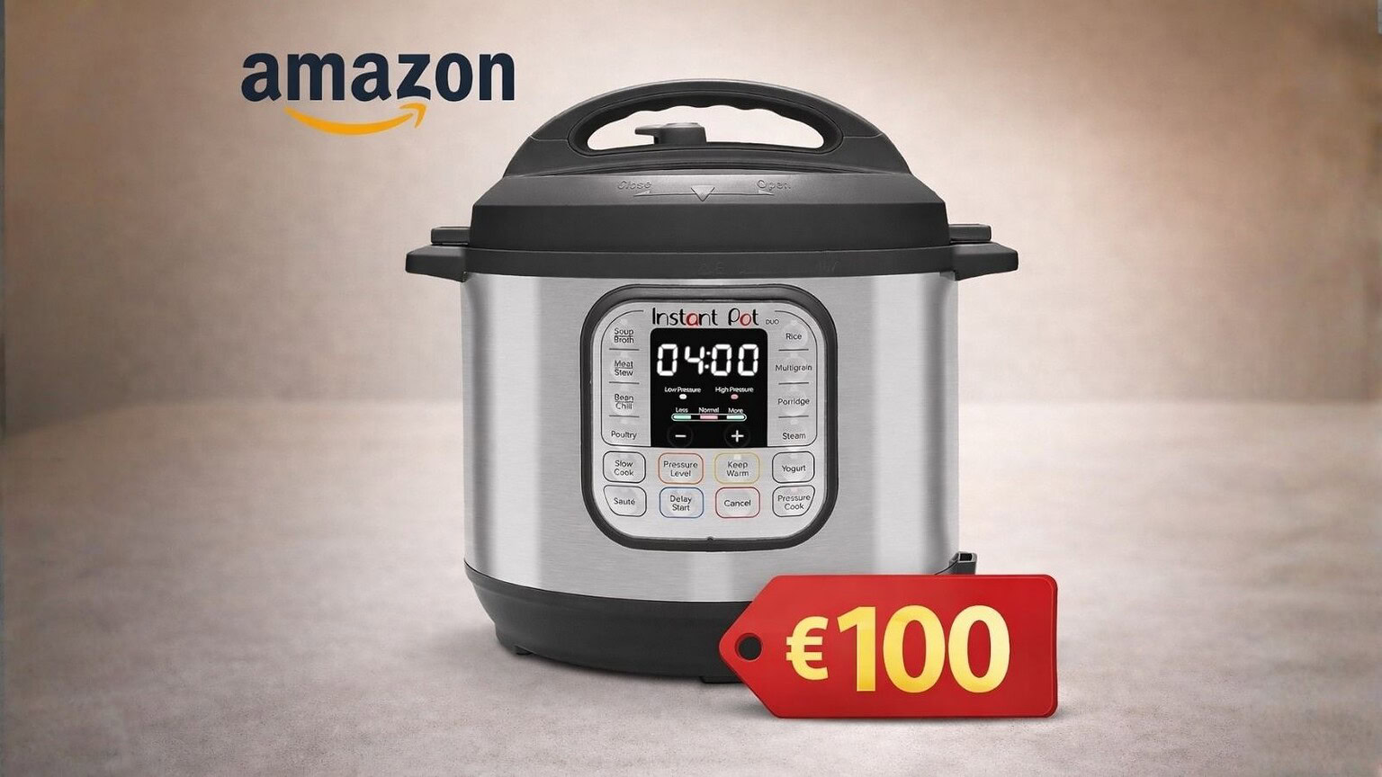 Instant Pot Duo 5,7 litri: la pentola più famosa su Amazon a prezzo imperdibile