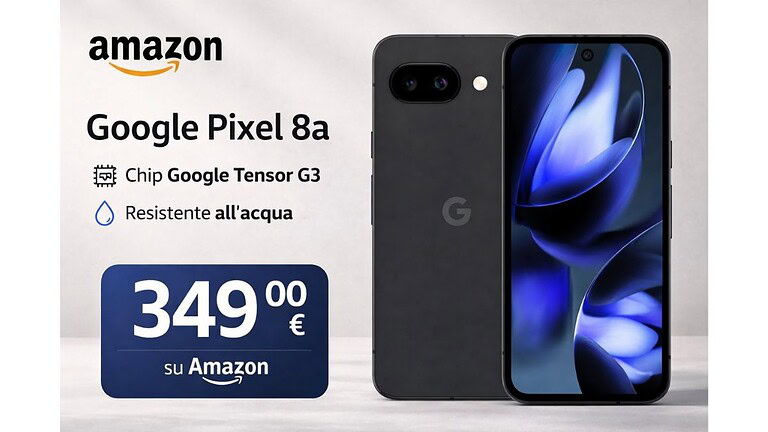 Google Pixel 9a su Amazon è quasi in regalo: prezzo assurdo