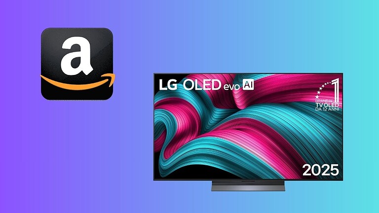 Smart TV LG OLED evo AI C5 su Amazon: il prezzo sotto i 1.000€ è imbattibile
