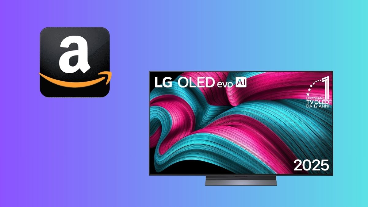 Smart TV LG OLED evo AI C5 su Amazon: il prezzo sotto i 1.000€ è imbattibile