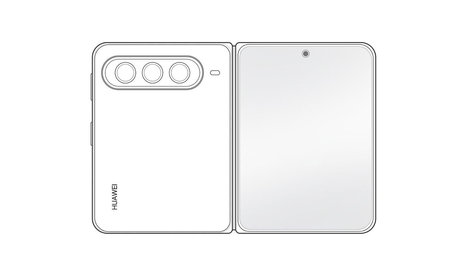 Huawei Pura Wide Fold sfiderà iPhone Ultra: le prime immagini sul web
