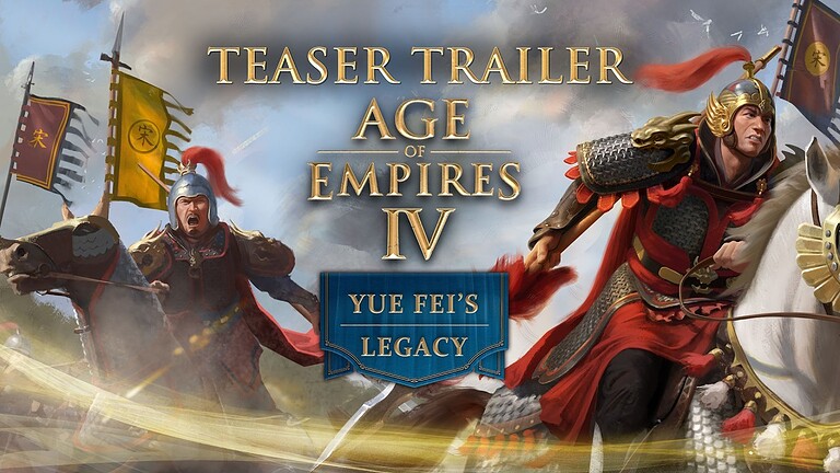 Age of Empires 4, ecco l'espansione Yue Fei's Legacy: data e trailer