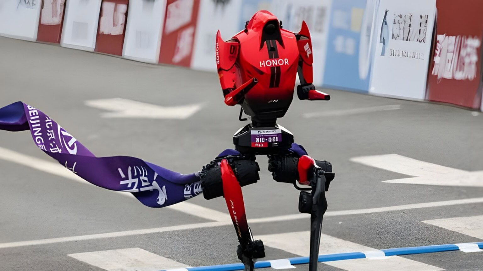 robot umanoide mezza maratona
