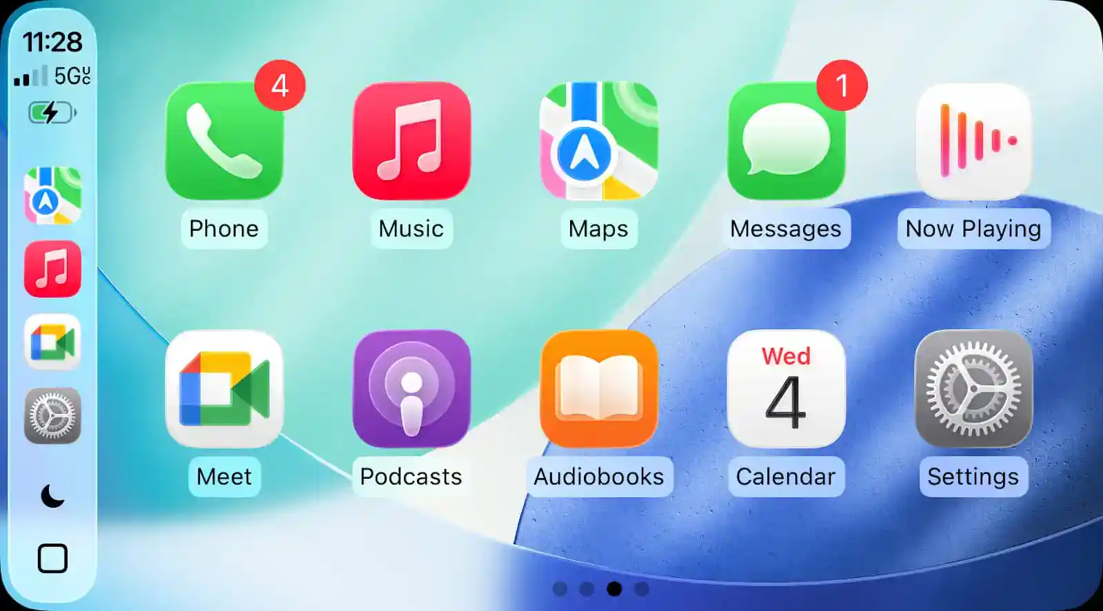 Google Meet Apple CarPlay