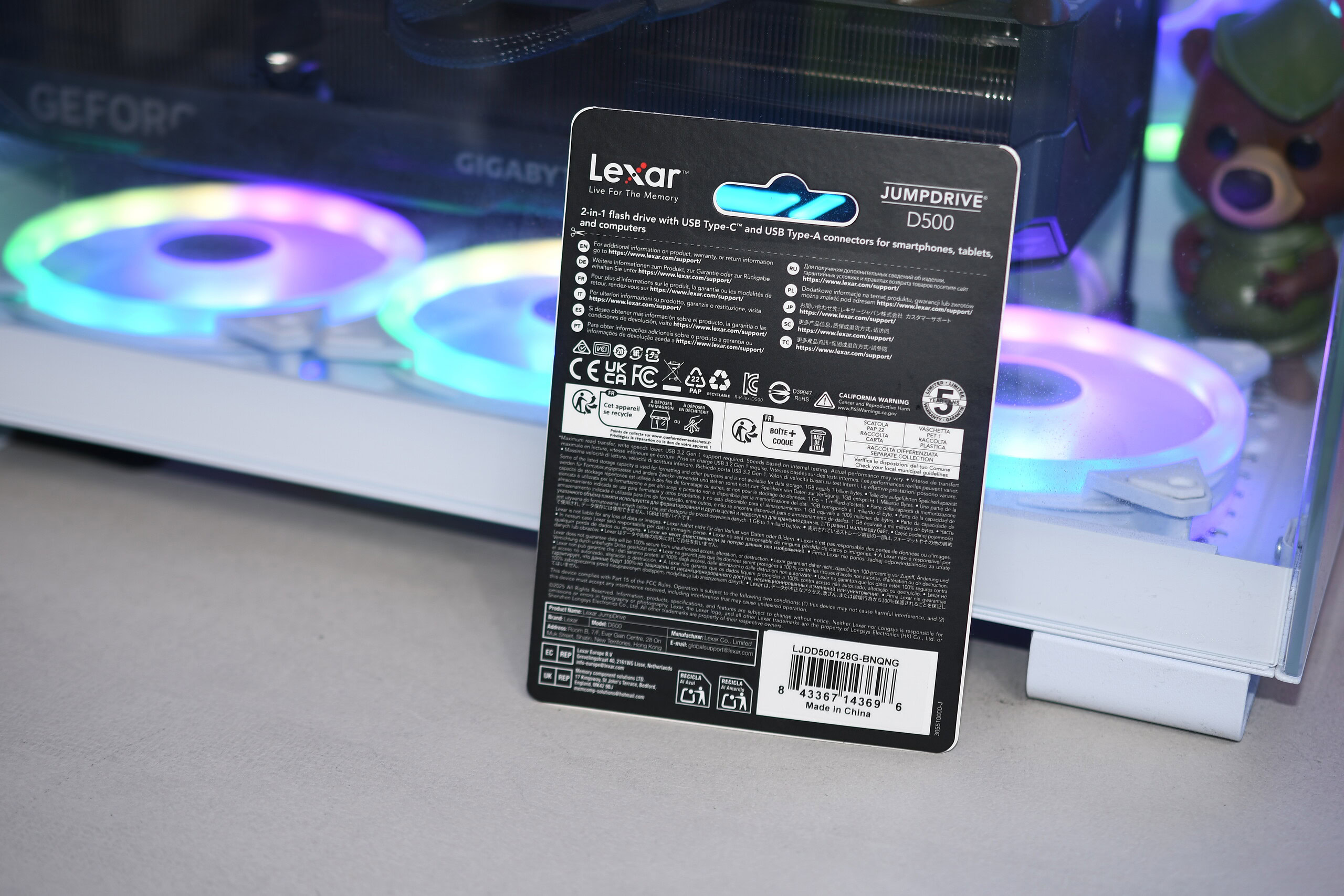 Lexar JumpDrive D500 - design Lexar JumpDrive D500 - design