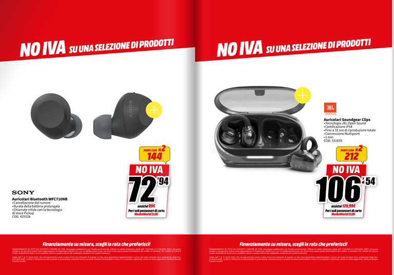 MediaWorld NO IVA - utilizzo MediaWorld NO IVA - utilizzo
