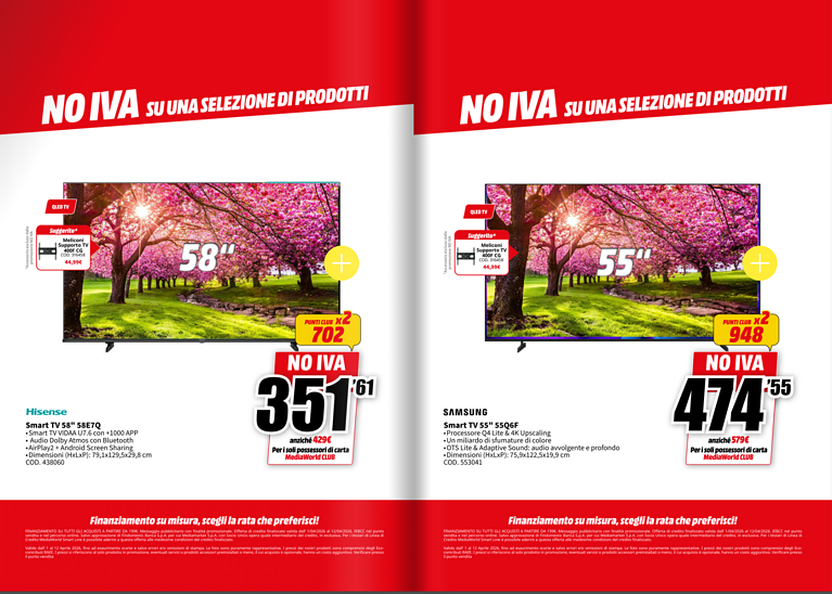 MediaWorld NO IVA - caratteristiche MediaWorld NO IVA - caratteristiche