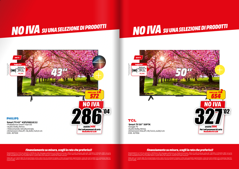 MediaWorld NO IVA - dettaglio MediaWorld NO IVA - dettaglio
