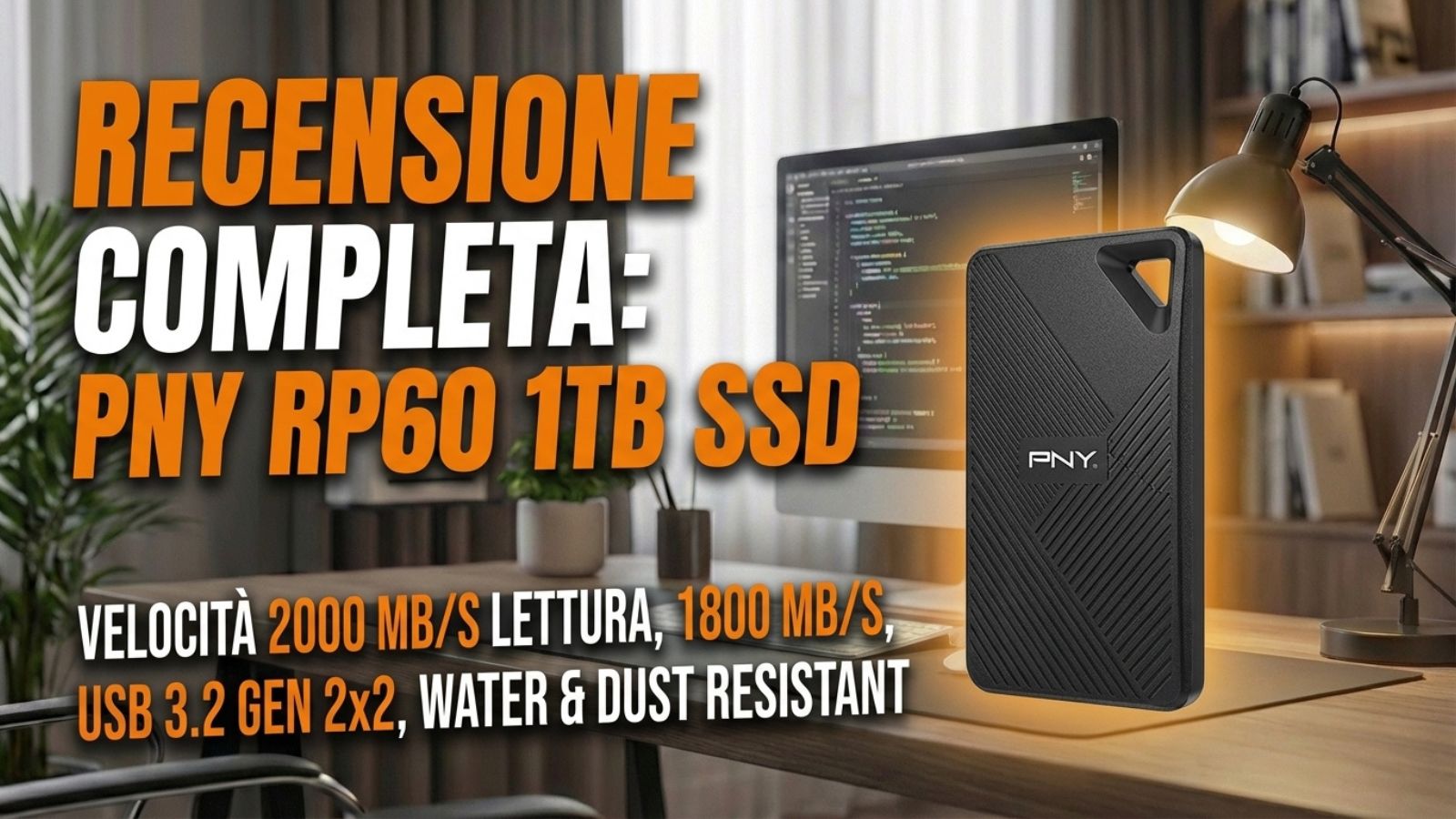PNY RP60 SSD esterno portatile: Veloce, corazzato, con qualche compromesso di troppo? – Recensione