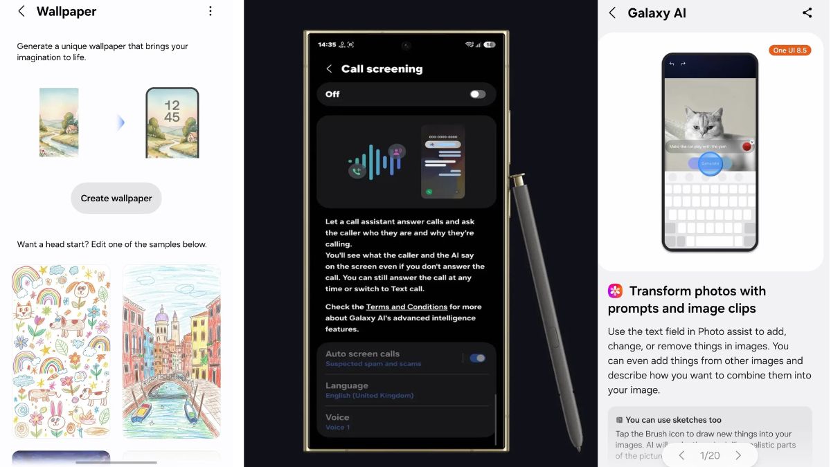 Samsung Galaxy S24 One UI 8.5 AI