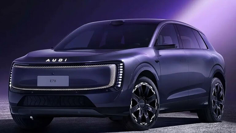 AUDI E7X: il SUV elettrico che esiste solo in Cina