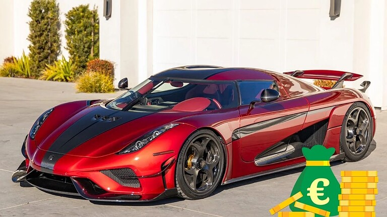 Koenigsegg Regera all'asta: 870.000 euro solo di optional