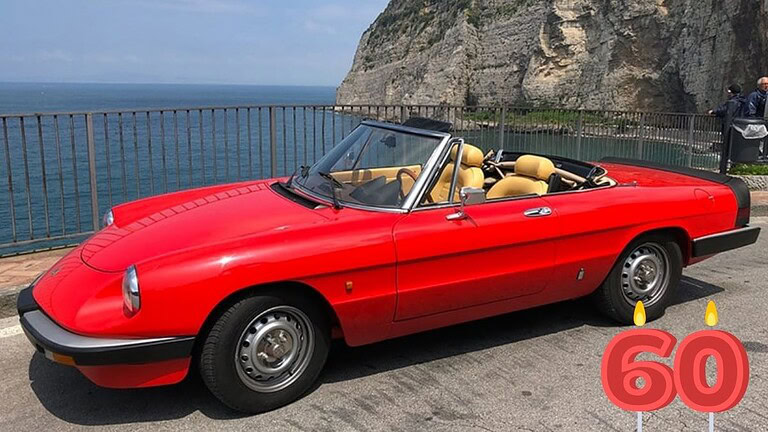 Alfa Romeo Spider Duetto: 60 anni di un mito che non tramonta