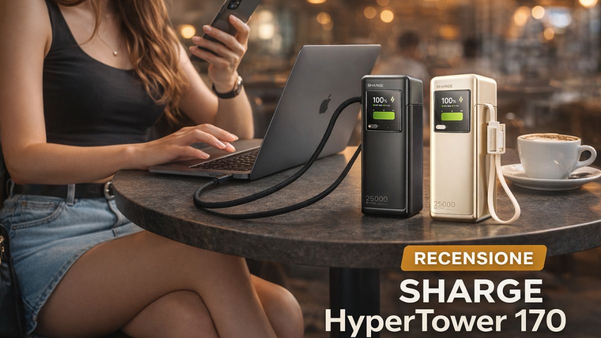 SHARGE HyperTower 170: il power bank che ha rimpiazzato tutti gli altri sulla mia scrivania Recensione