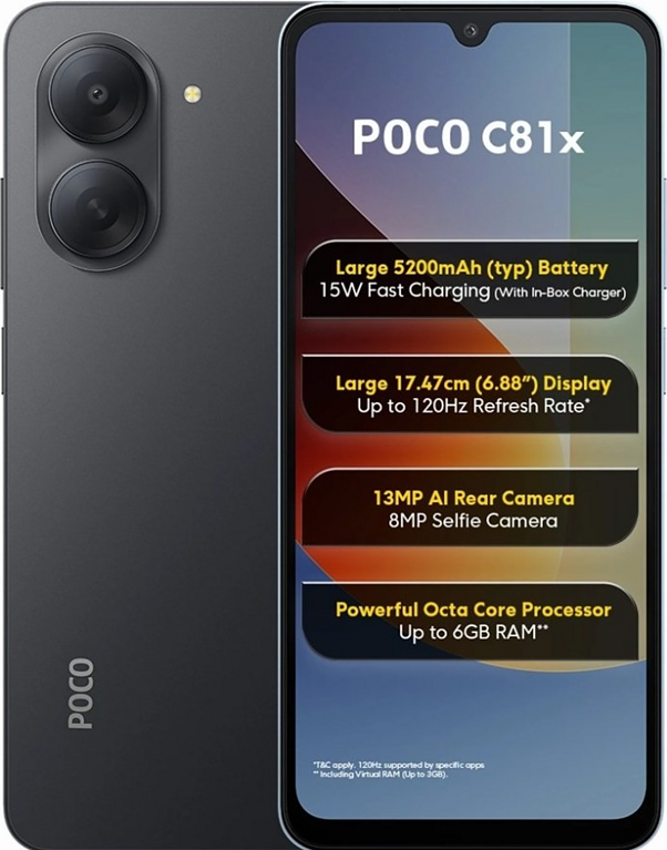 Poco C81 - dettaglio Poco C81 - dettaglio