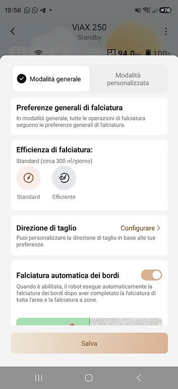 MOVA ViAX 250 - utilizzo MOVA ViAX 250 - utilizzo