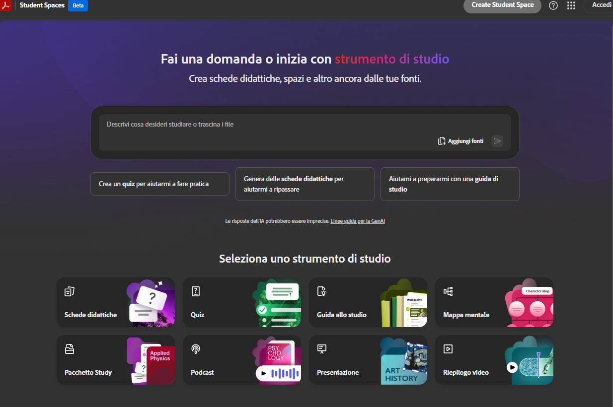 Acrobat Spaces