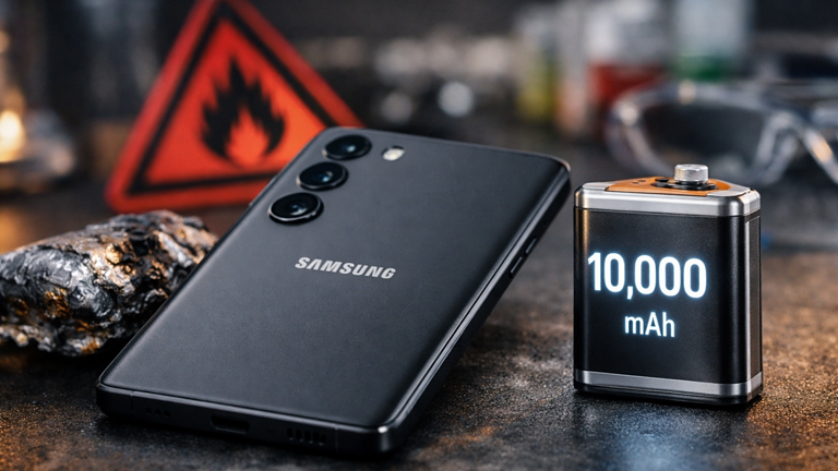 Samsung Galaxy: ecco perché la batteria non arriva a 10.000 mAh - batteria Galaxy Samsung