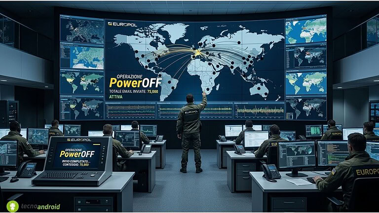 Europol invia 75.000 email ai cybercriminali: l'operazione PowerOFF