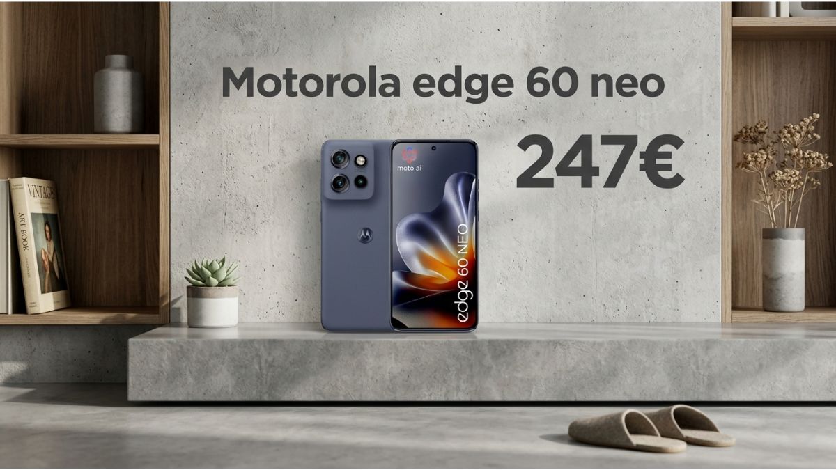 Motorola Edge 60 Neo a 247€ su Amazon: mai stato così economico