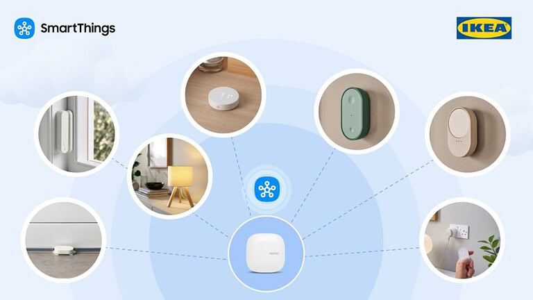 IKEA e SmartThings: l'hub dedicato non serve più grazie a Matter