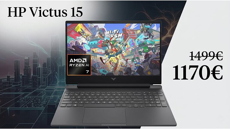 HP Victus 15 con RTX 5060: su Amazon a meno di 1.200 euro