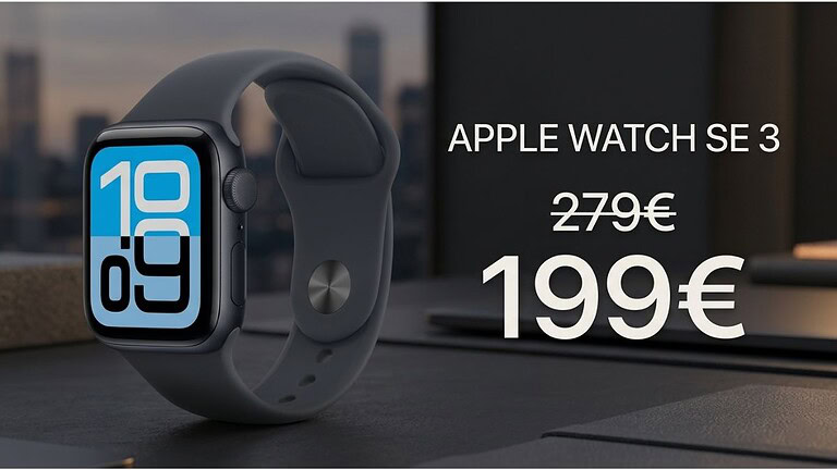 Apple Watch SE 3 al minimo storico su Amazon: prezzo mai visto prima