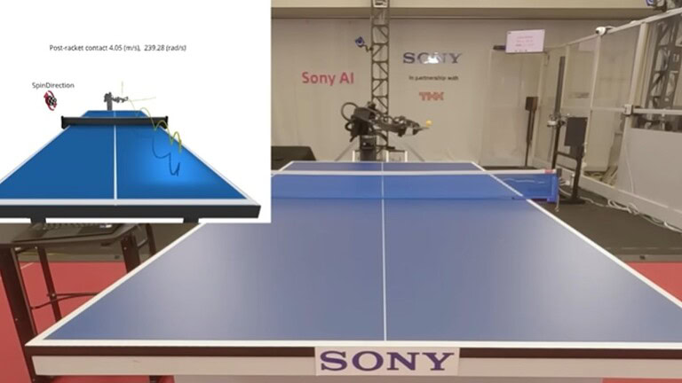 Sony Ace: il robot che batte i campioni di ping pong