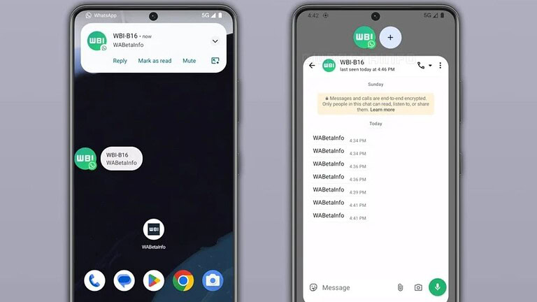 WhatsApp: chat flottanti su Android, ecco cosa cambierà