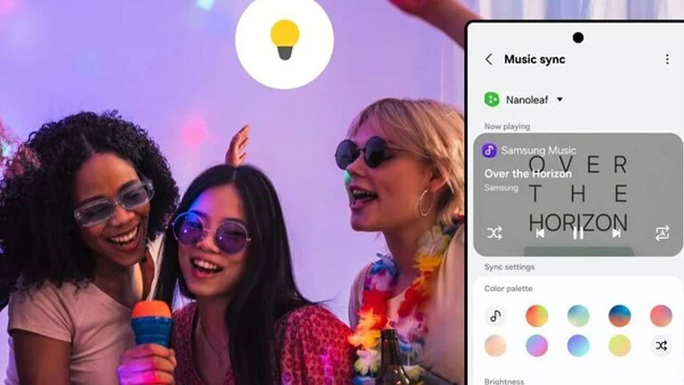 Nanoleaf e Samsung: la sincronizzazione musicale cambia tutto